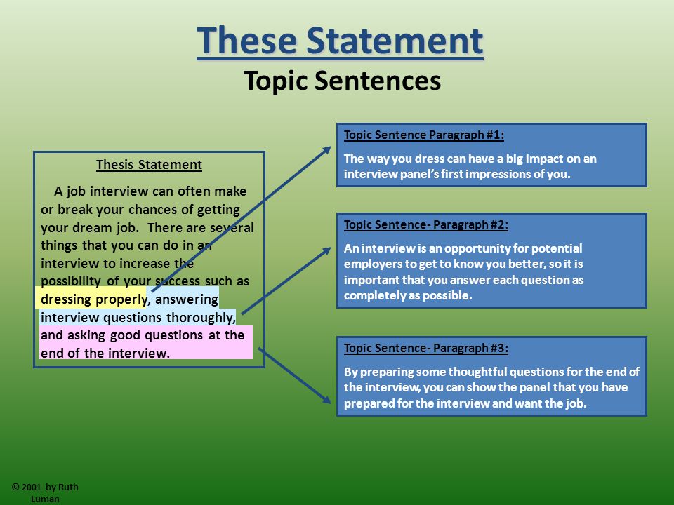 What makes the last sentence effective as a thesis statement